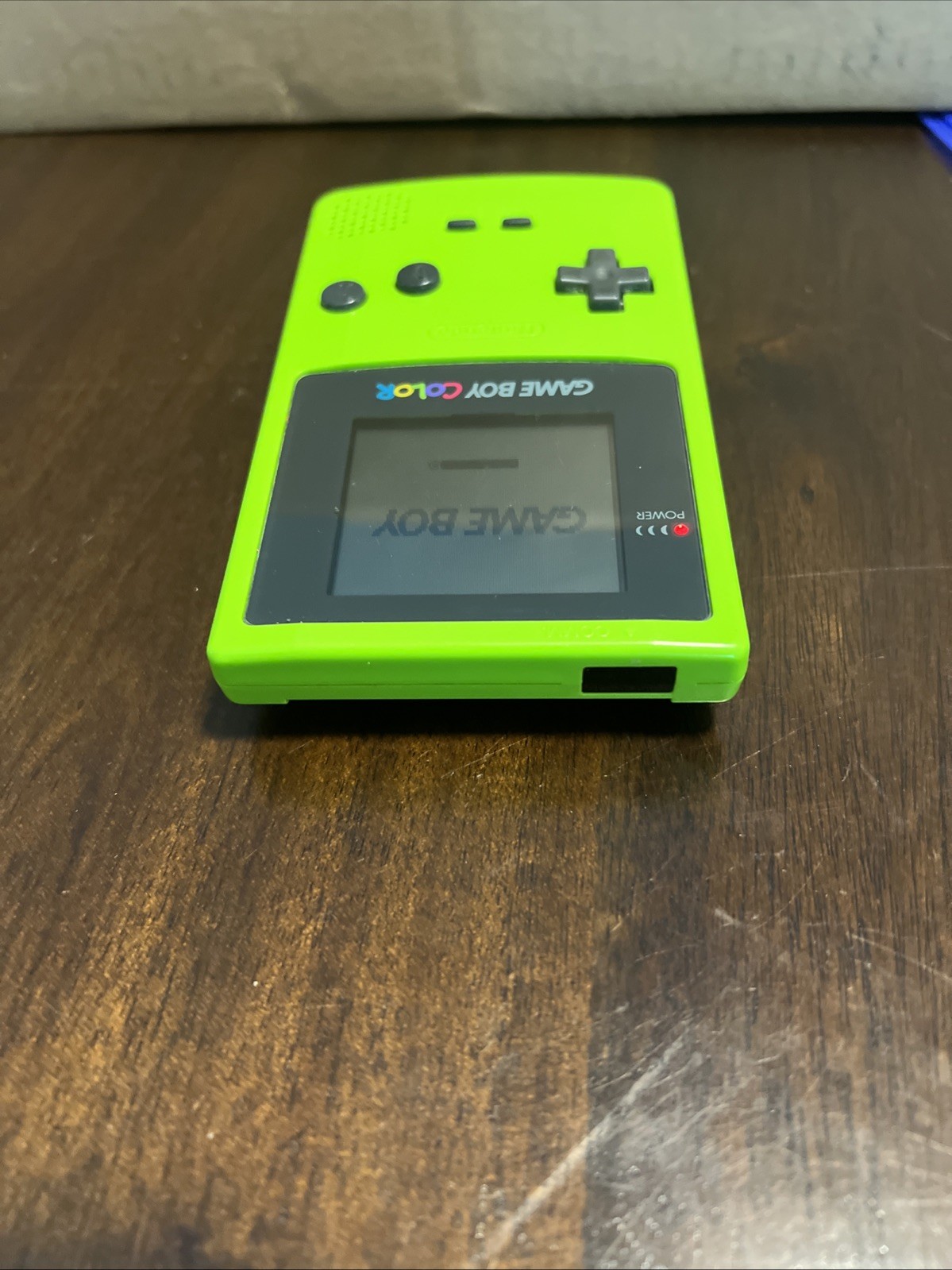 Nintendo Game Boy Color Handheld System Kiwi Model CGB-001 Tested Working Green