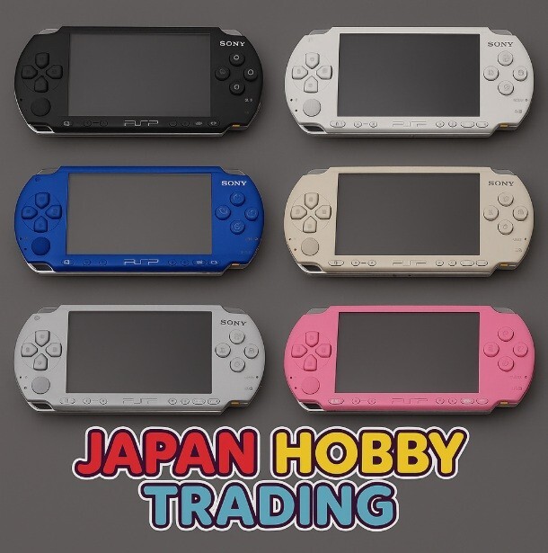 Sony PSP-1000 Console w/Charger + New Battery + Random 5 Games [Excellent]