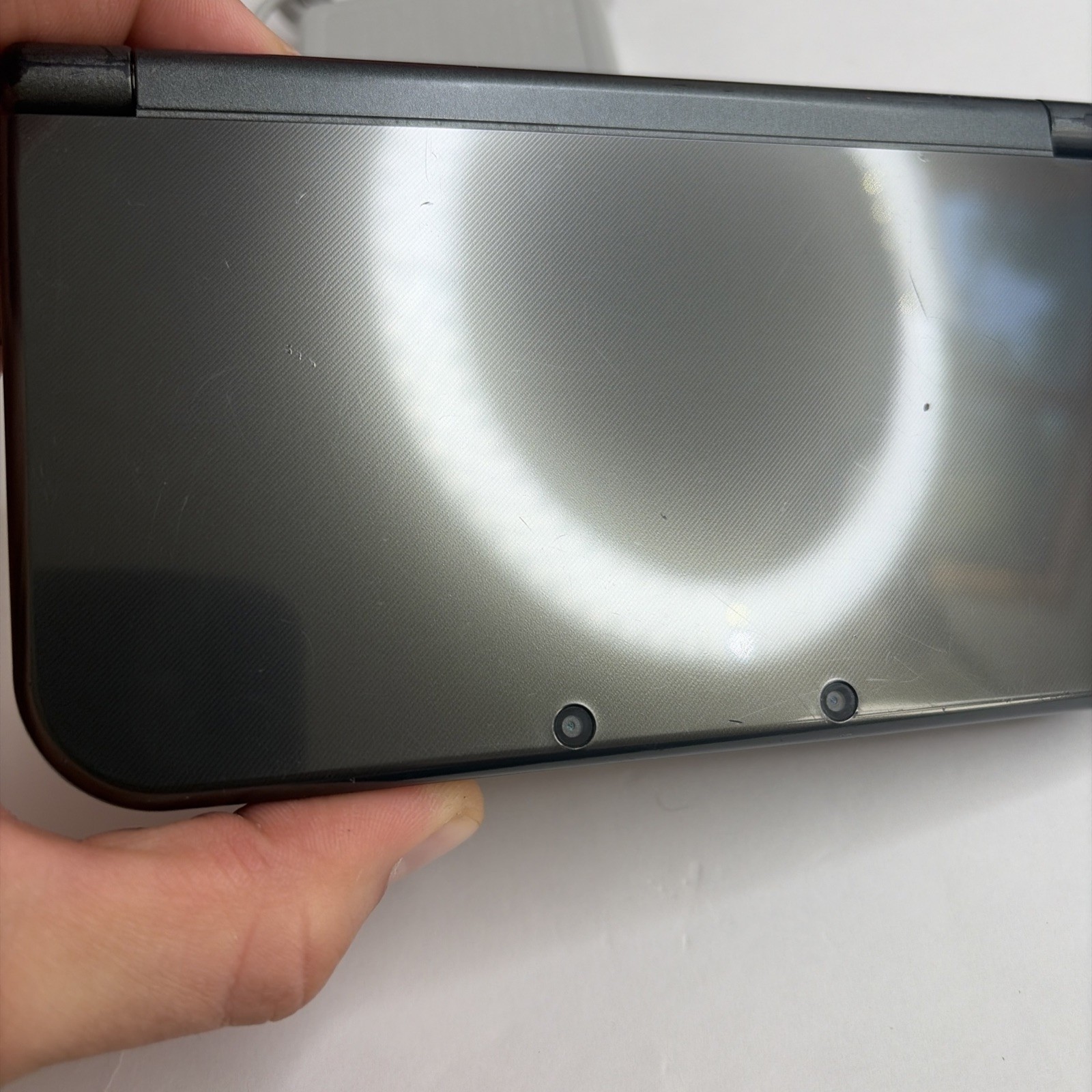 Nice! New Nintendo 3DS XL Gray Black Console Charger Stylus US Version