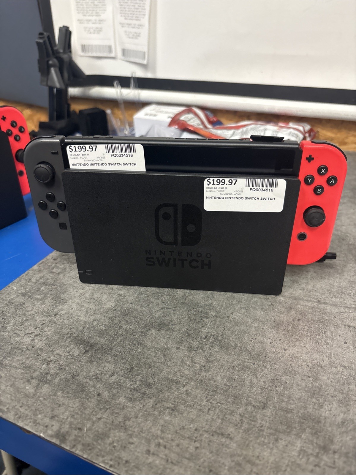 Nintendo Switch Console Red/Gray Joy-Con