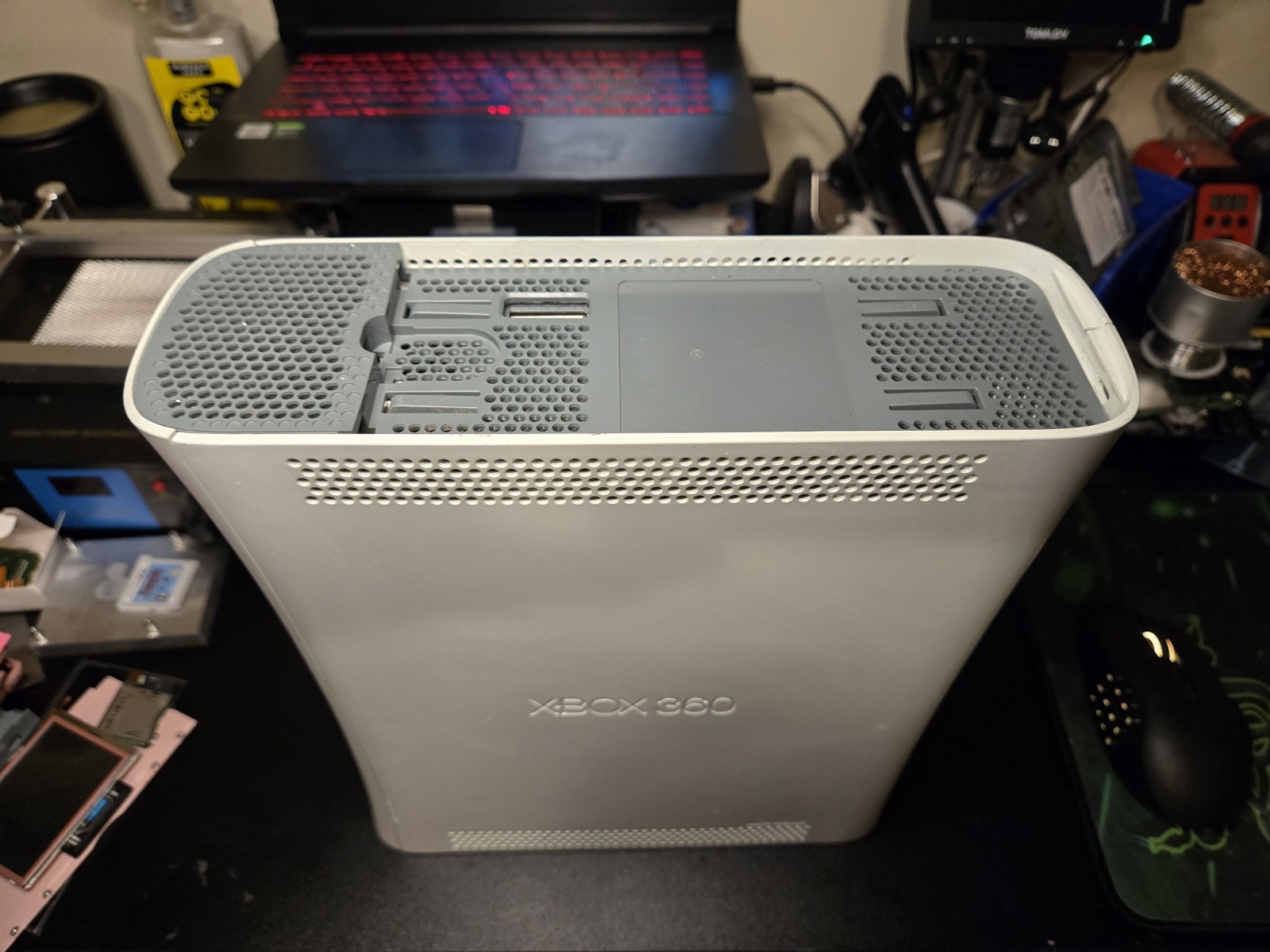 Microsoft Xbox 360 White Console Only, Restored And Working