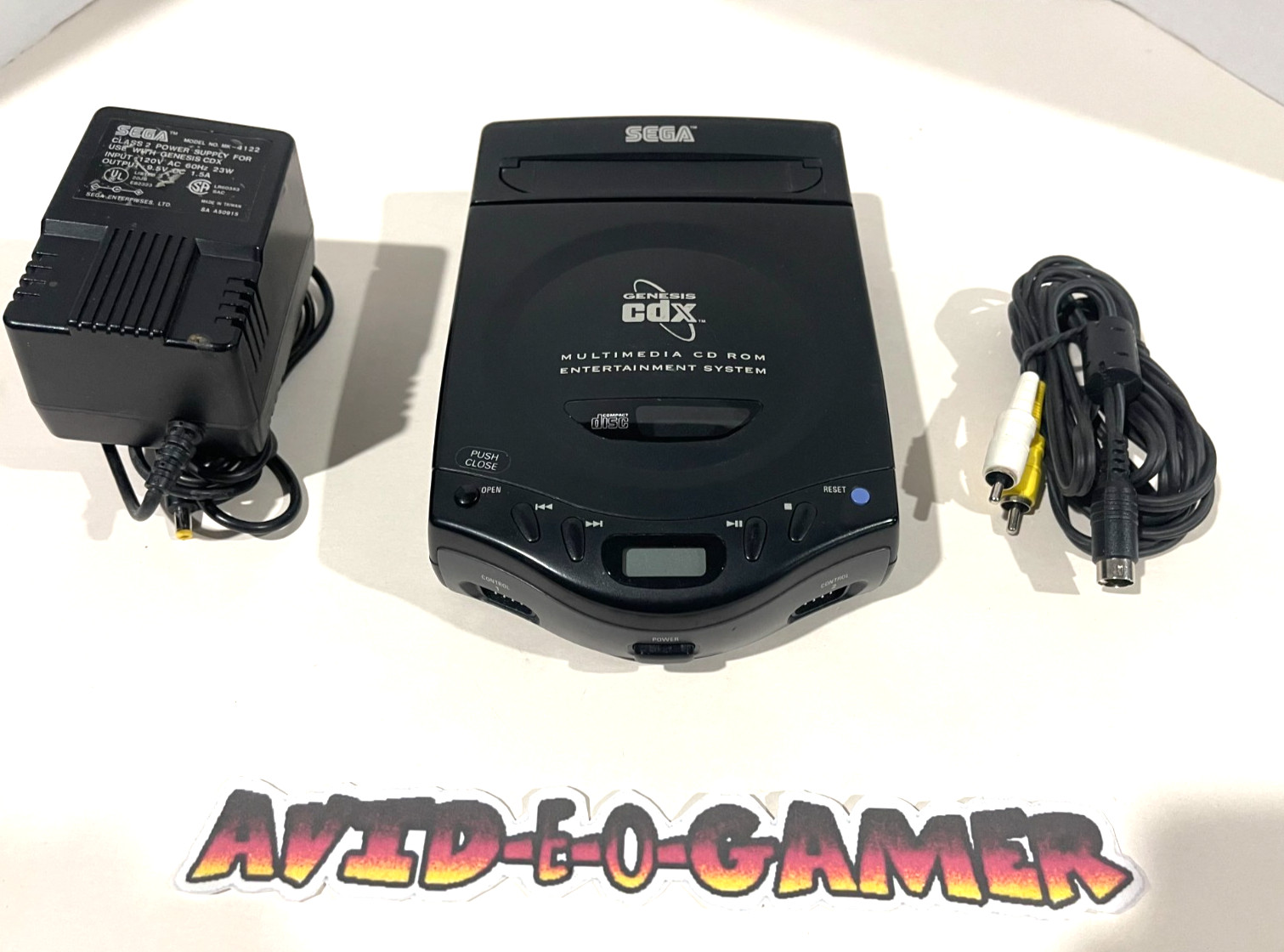 Sega Genesis CDX CD Console Multimedia Rom Power / AV Tested & Working