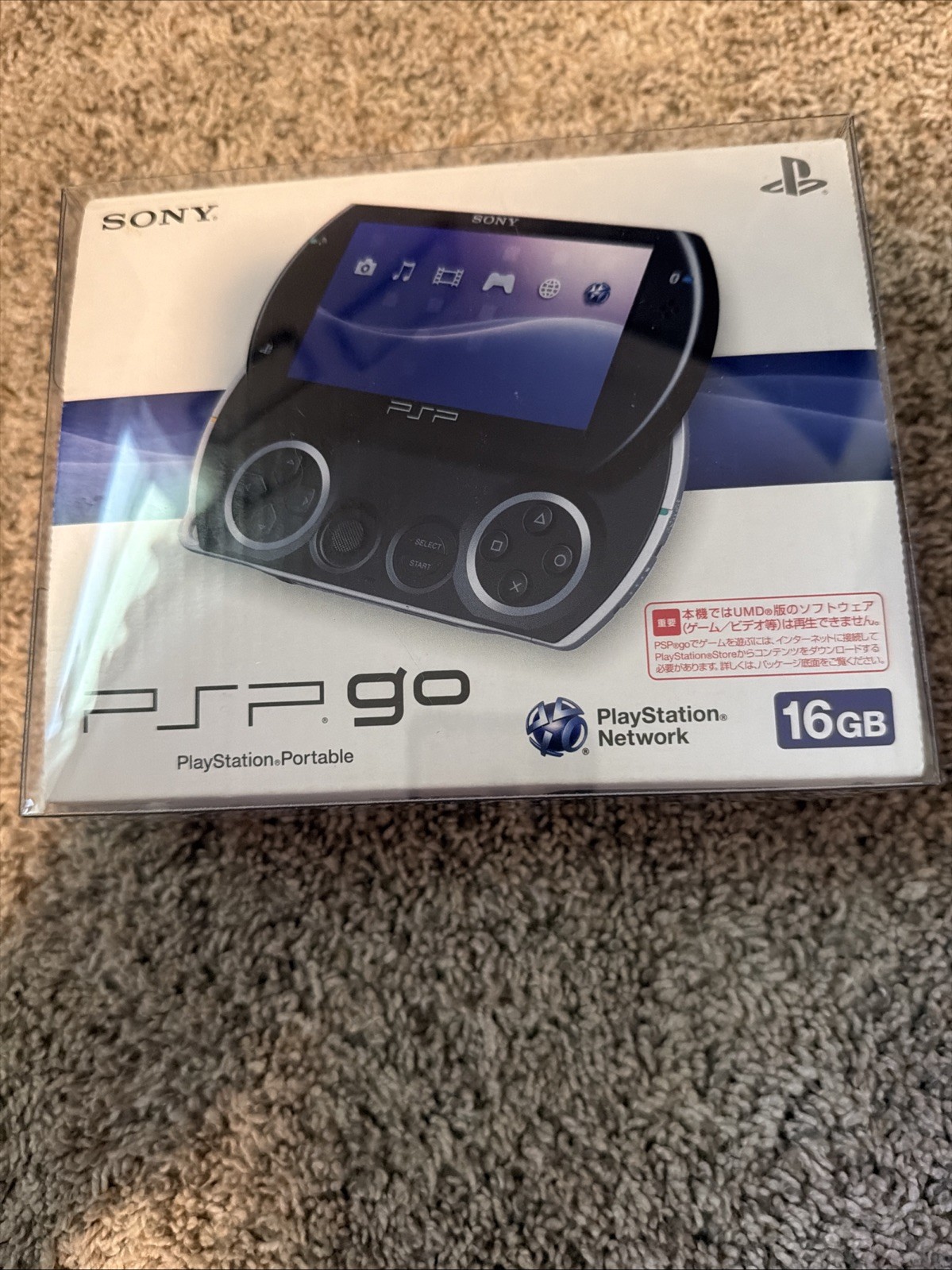 Sony PlayStation Portable Go 16GB Piano Black Handheld System