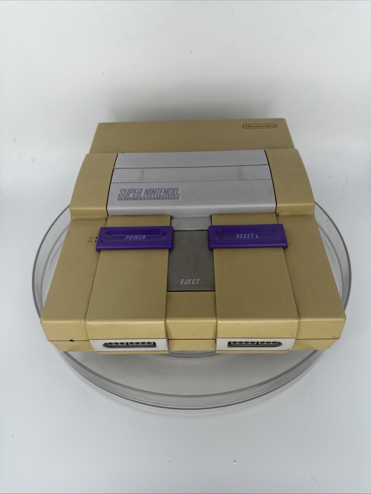 1991 Super Nintendo SNES Console SNS-001 Original Control Deck Only UNTESTED