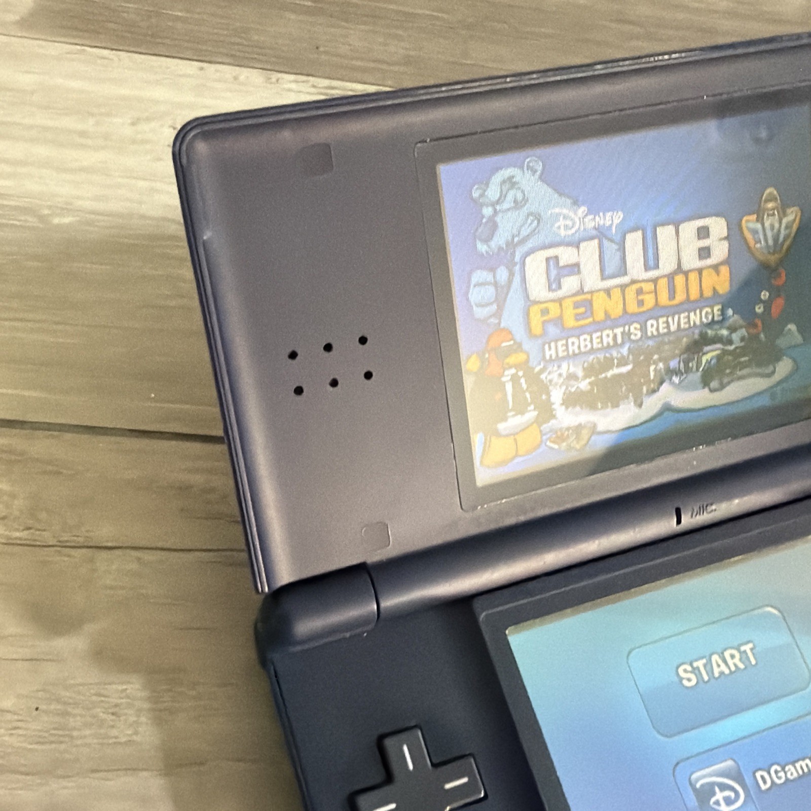Nintendo DS Lite Handheld Console System -Onyx Black Oem Authentic +Game/Charger