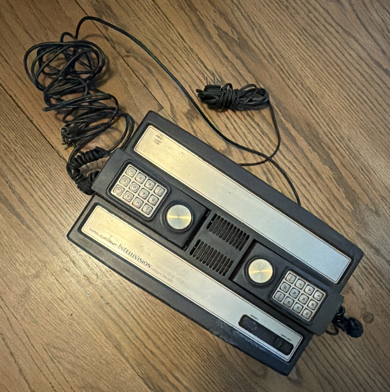 Mattel Electronics Intellivision Console Model 2609/2609A Brown RF 1979