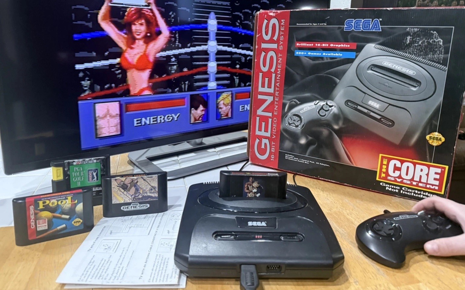 Sega Genesis Console ~ The Core System Complete in Authentic Box