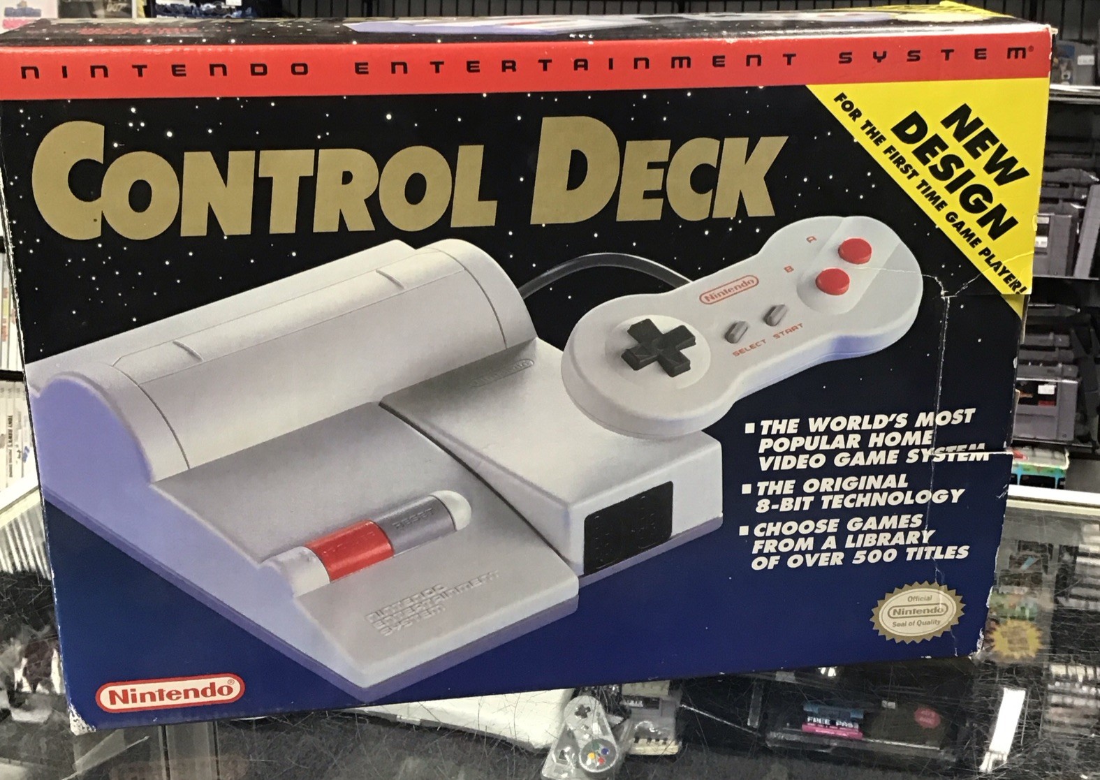 Nintendo NES Top Loader Control Deck Console Cib- Matching Serial