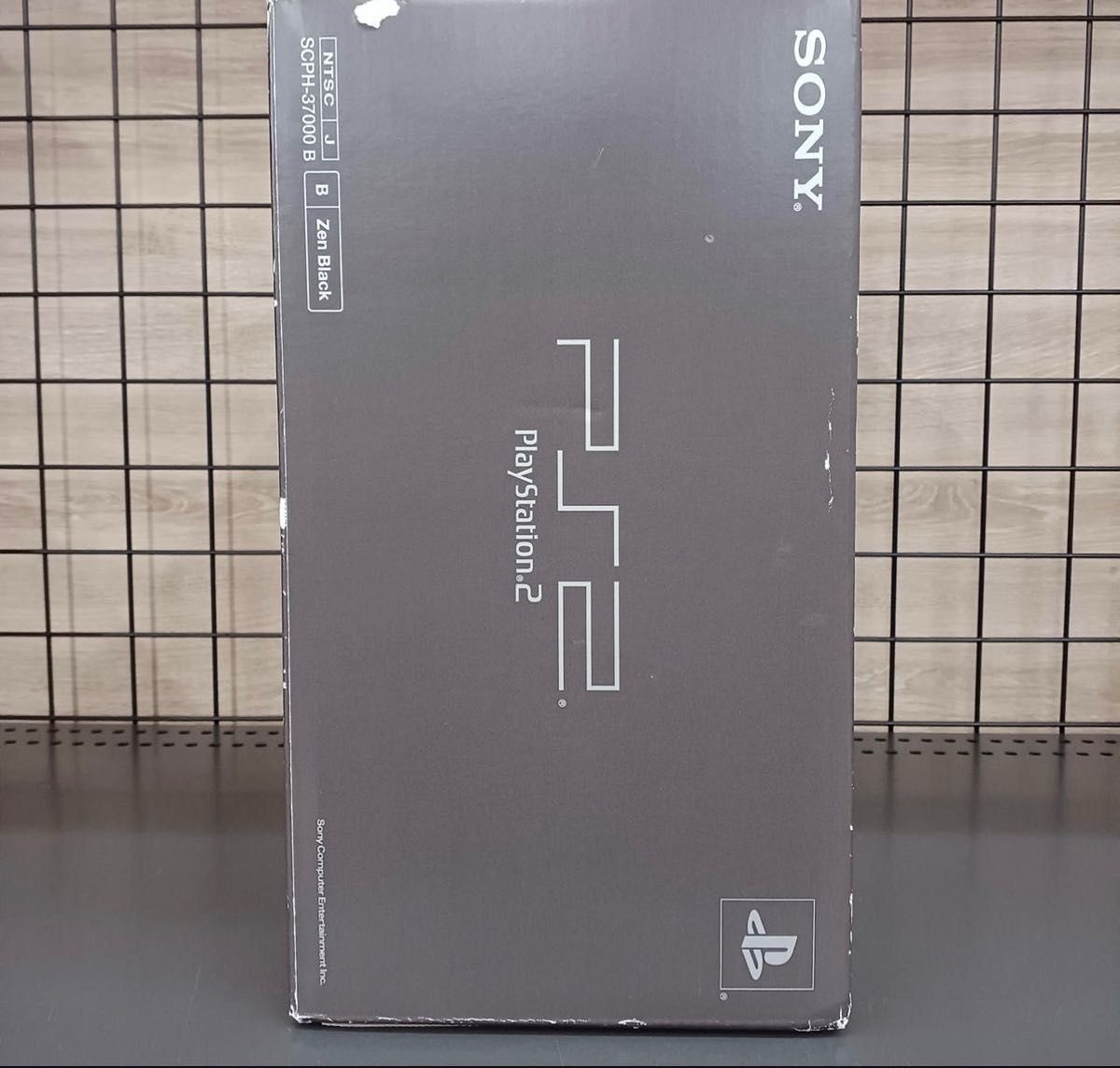 SONY PlayStation2 PS2 ZEN BLACK Console SCPH-37000 Box Tested Japan import Rare