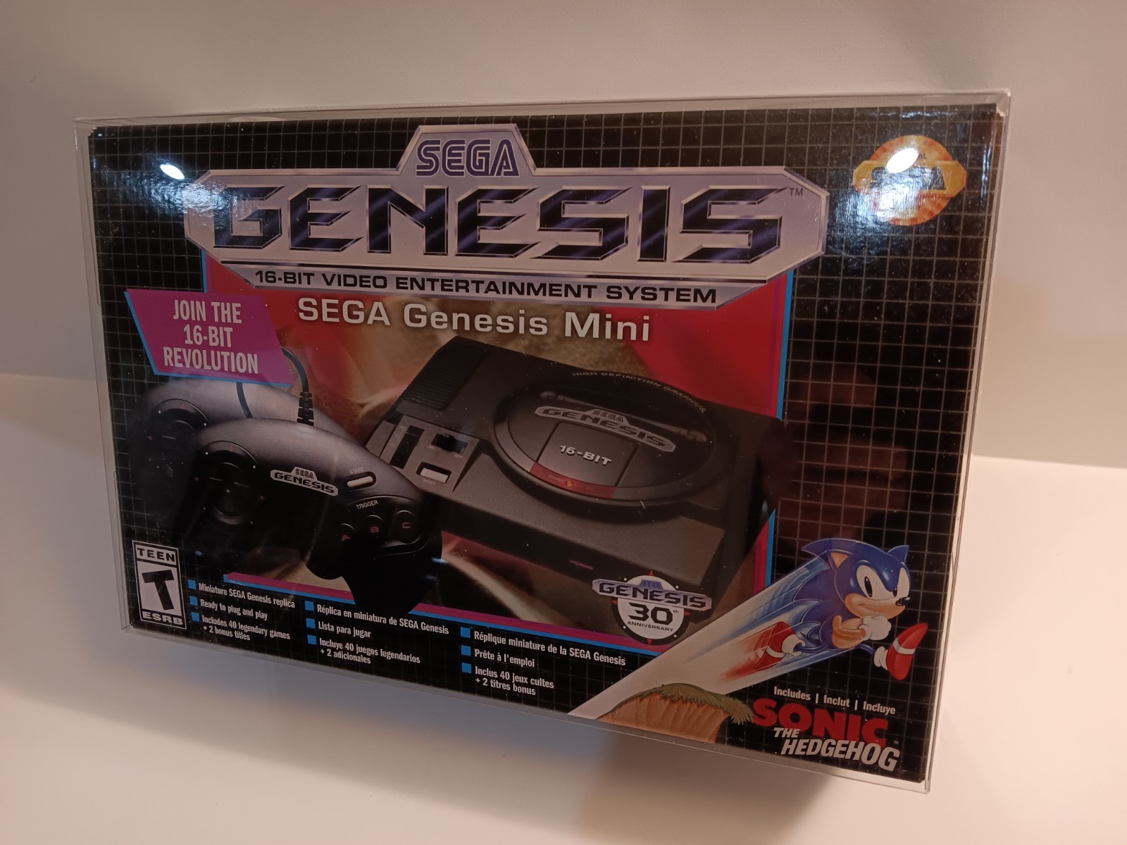 NEW! | SEGA Genesis Mini Home Game Console with Thin Protector