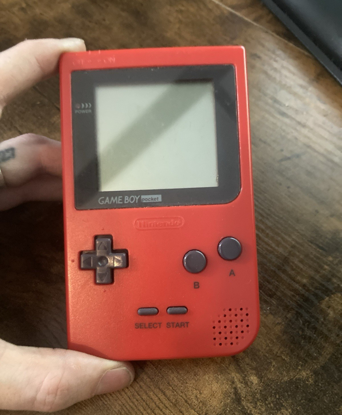 Nintendo Game Boy Pocket Red Handheld Console