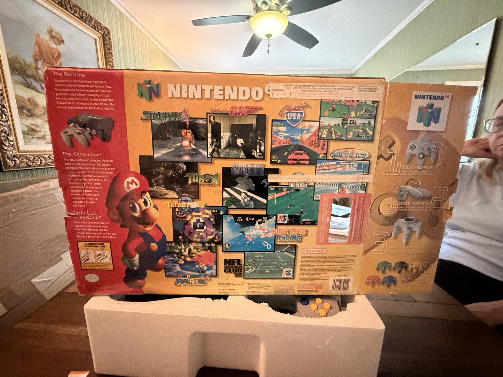 Nintendo 64 Console N64 Complete In Original Box *NICE CONDITION! Fast Shipping