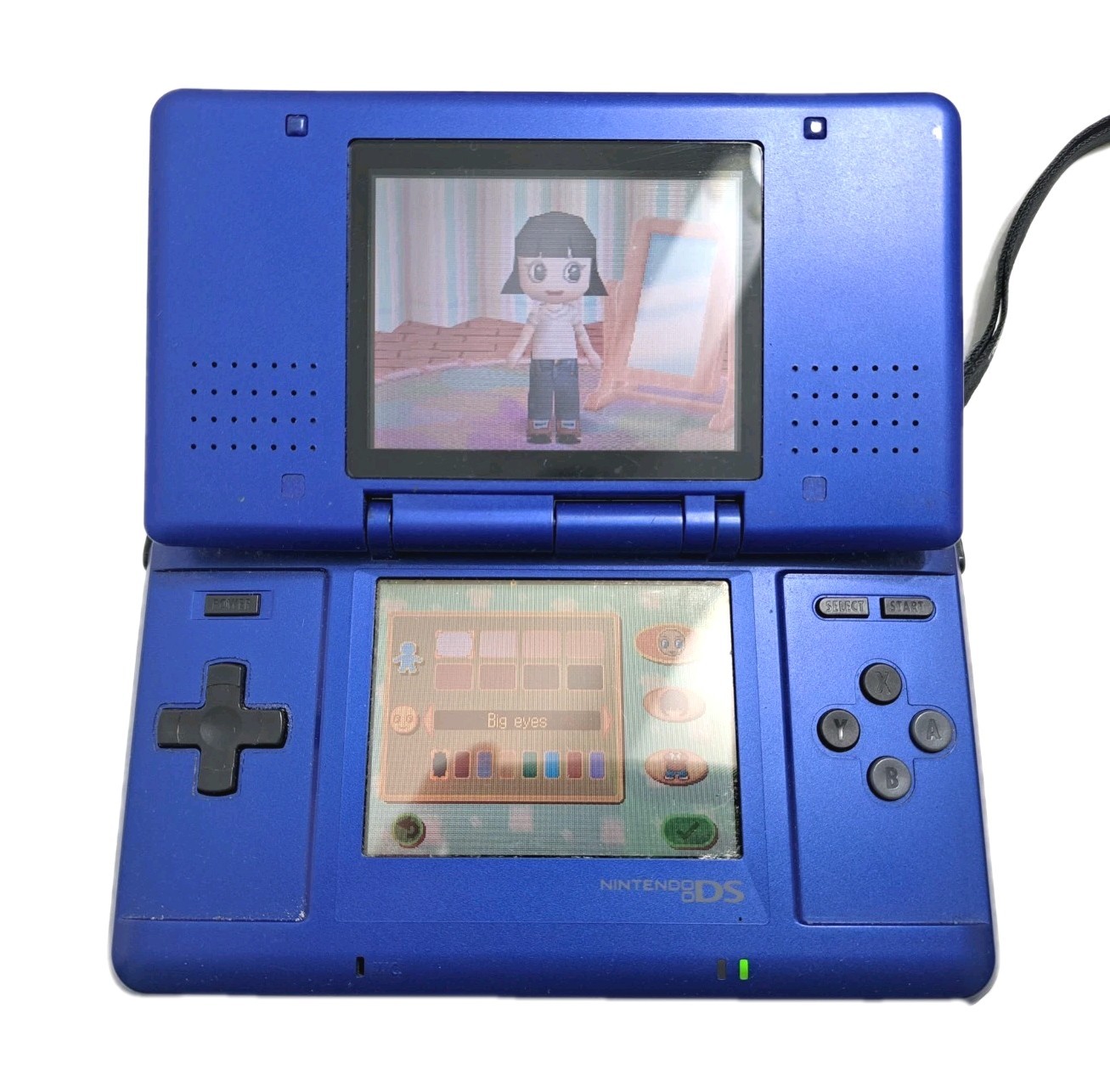 Nintendo DS NTR-001 Blue Handheld Video Game Console
