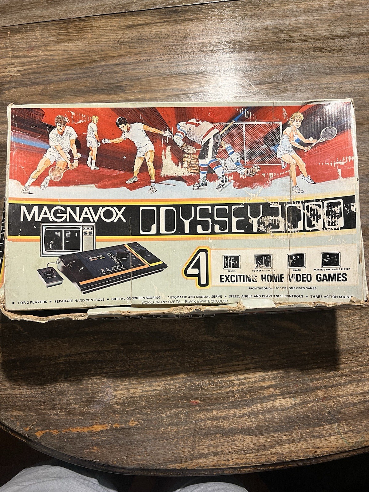 Vintage Magnavox Odyssey 3000 Game Console
