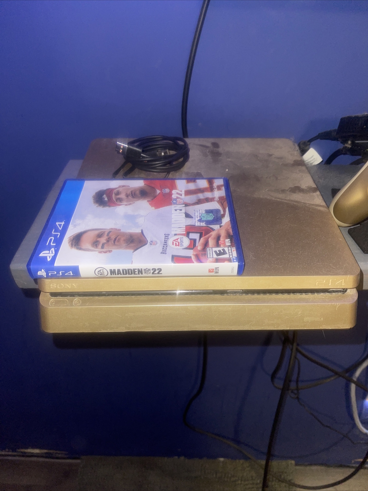 Sony 3002191 PlayStation 4 Slim Limited Edition 1TB Gaming Console – Gold
