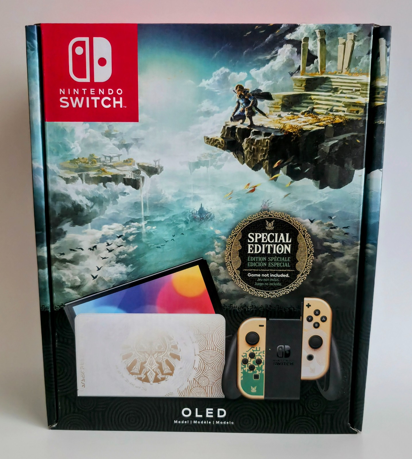 NEW Nintendo OLED Switch Console Legend of Zelda: Tears of the Kingdom Edition