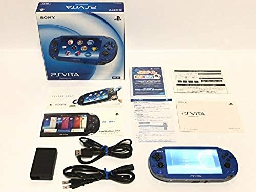 PlayStation PS Vita Wi-Fi PCH-1000 ZA04 Sapphire Blue Console sony japan