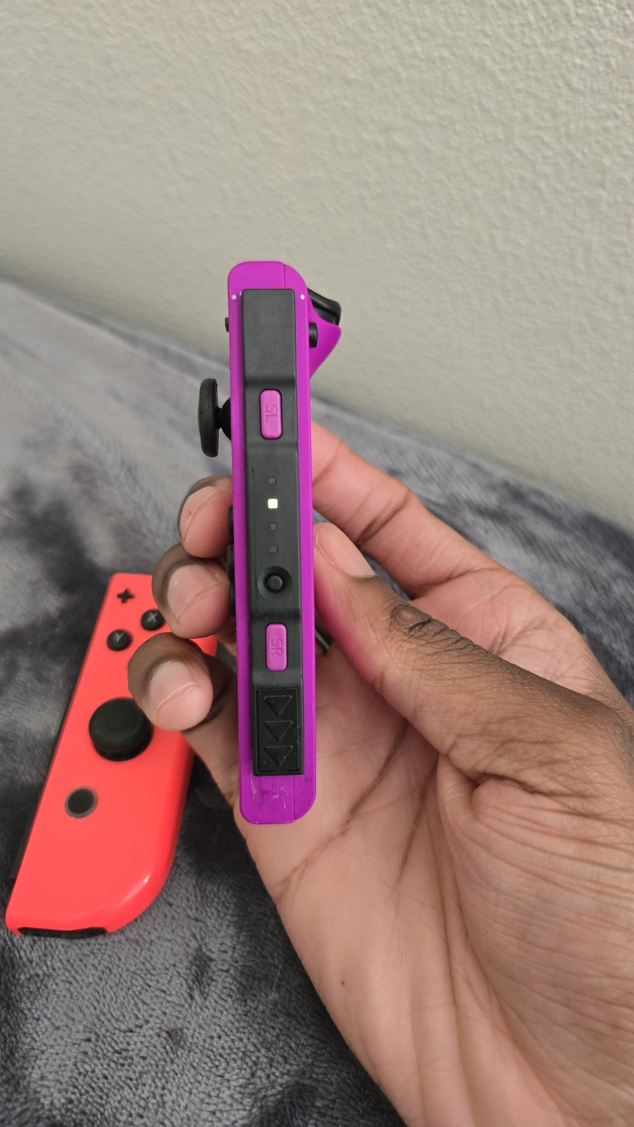 Nintendo Switch 32GB Console w/ Dock, Red/Purple Joy-Con, 256GB