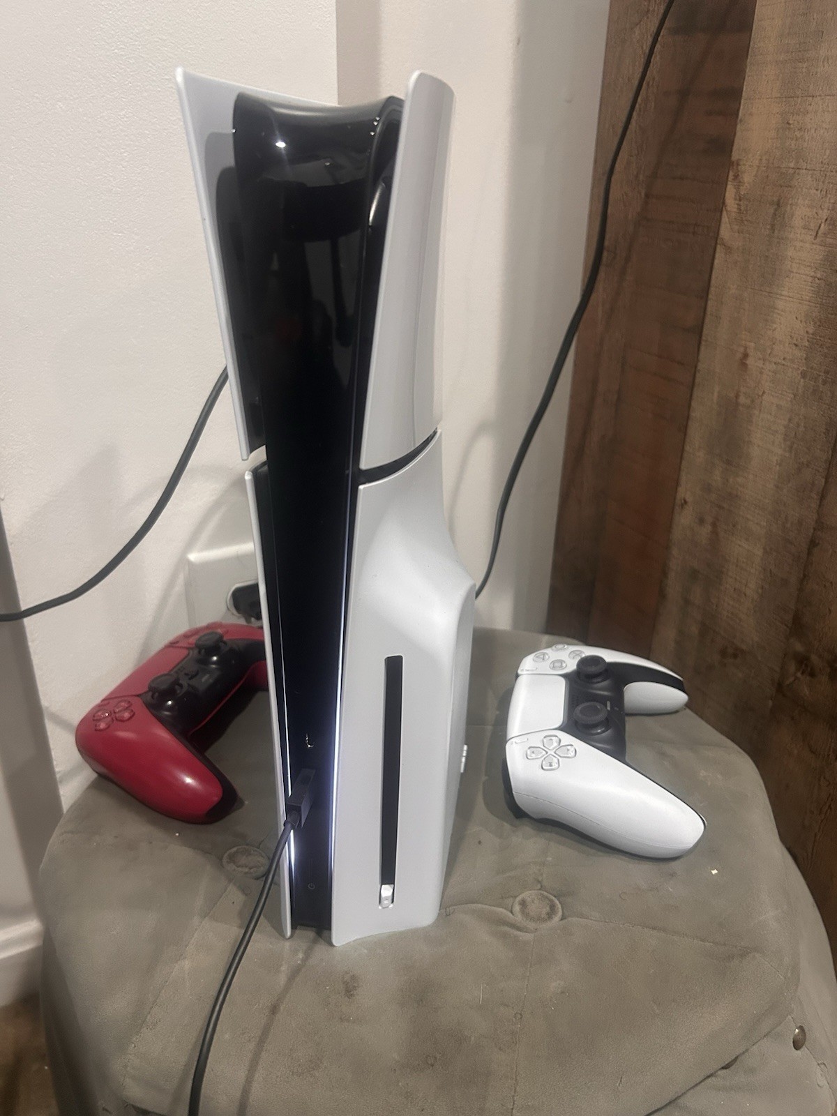 Sony PlayStation 5 Slim Disc Edition 1TB PS5 White Console CFI-2015
