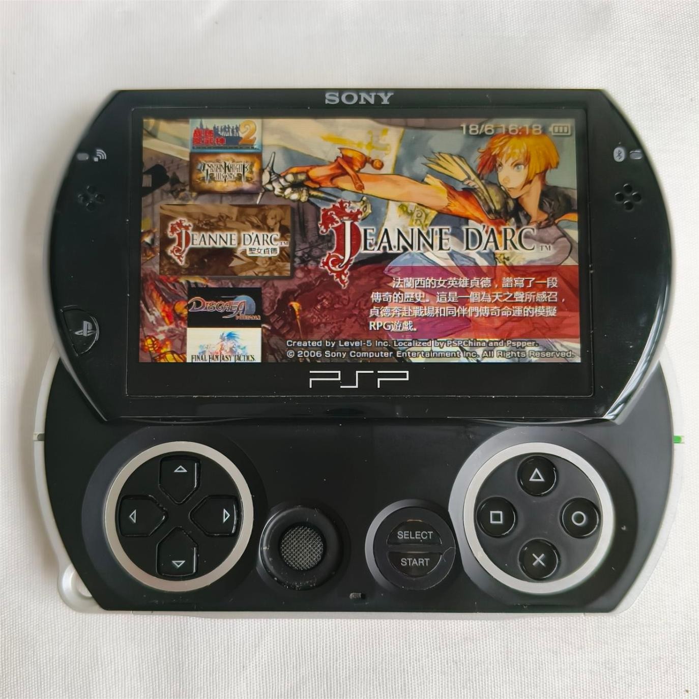 PSP GO console Black with Charger PSP-N1004 tested well