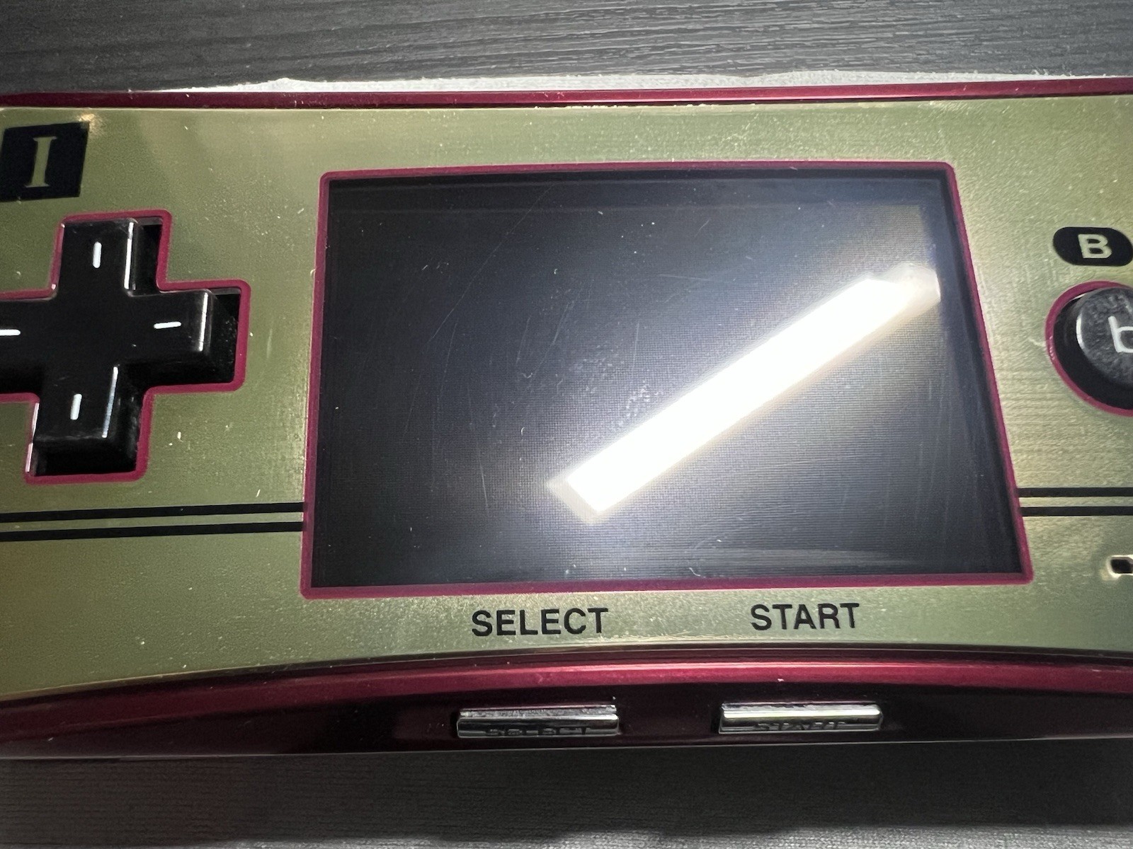 Nintendo Game Boy Micro 20th Anniversary Edition With Free Game