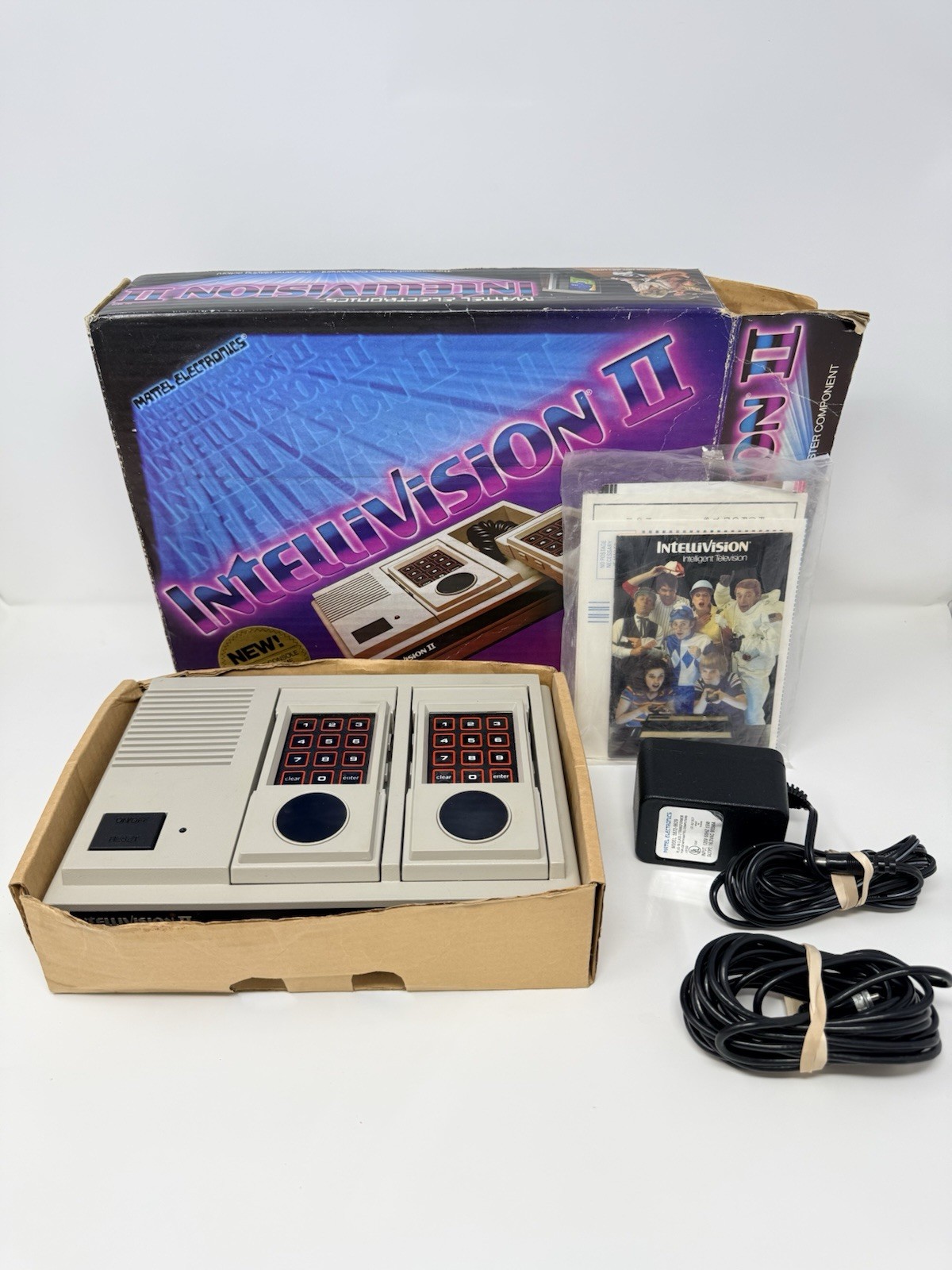 Mattel Intellivision II Console Complete CIB Tested