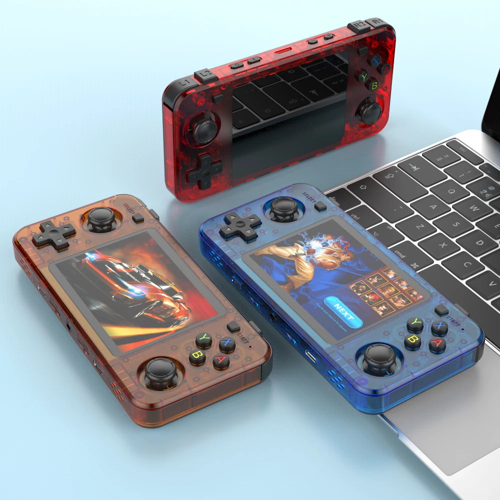 R36H Handheld Game Console with 3.5″ IPS Screen and 10000+ Retro Games