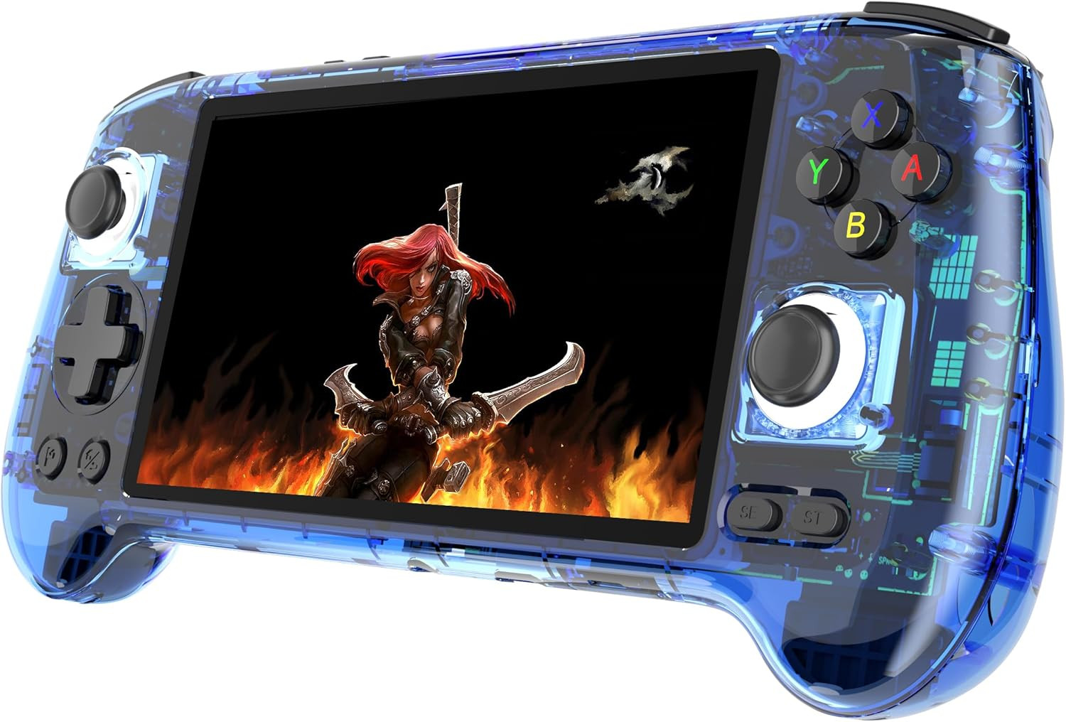 RG556 Retro Handheld Game Console with 5.48″ AMOLED Screen and Android 13