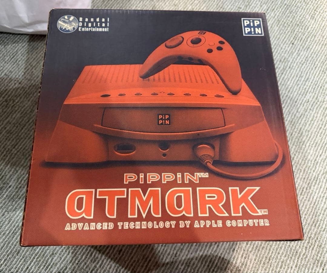 Bandai Apple Pippin At Mark PA-82001 Console Box Open box USED from JAPAN