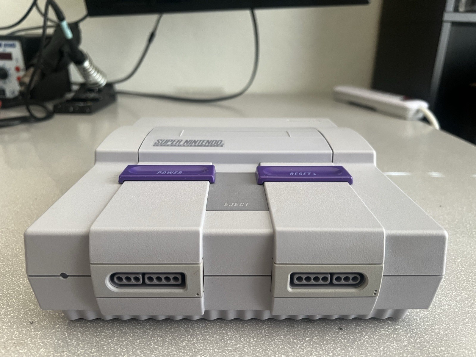 Super Nintendo -SNES SNS-001 Console Only -Tested Working