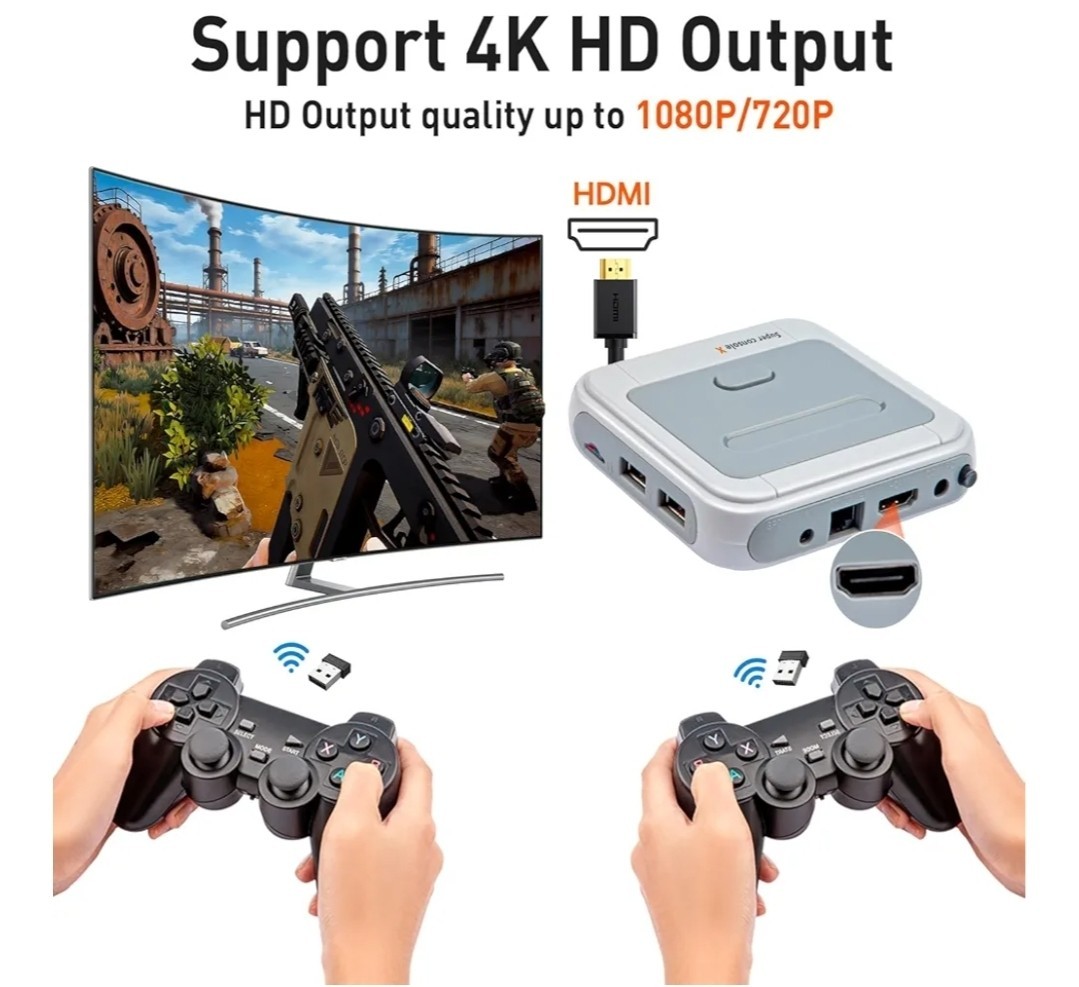Kinhank Super Console X Video Retro Game Console – READ DESCRIPTION