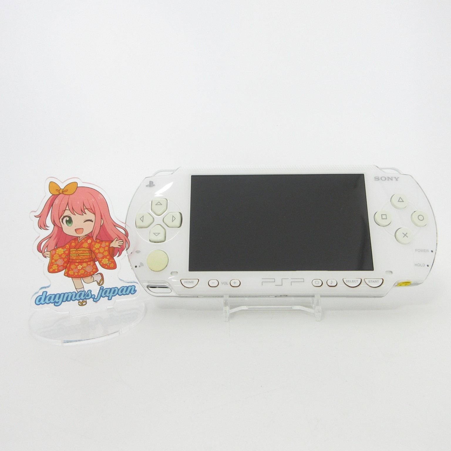 【Excellent】Sony PSP-1000 Ceramic White Console Only No Battery Japan Ver. #RET04