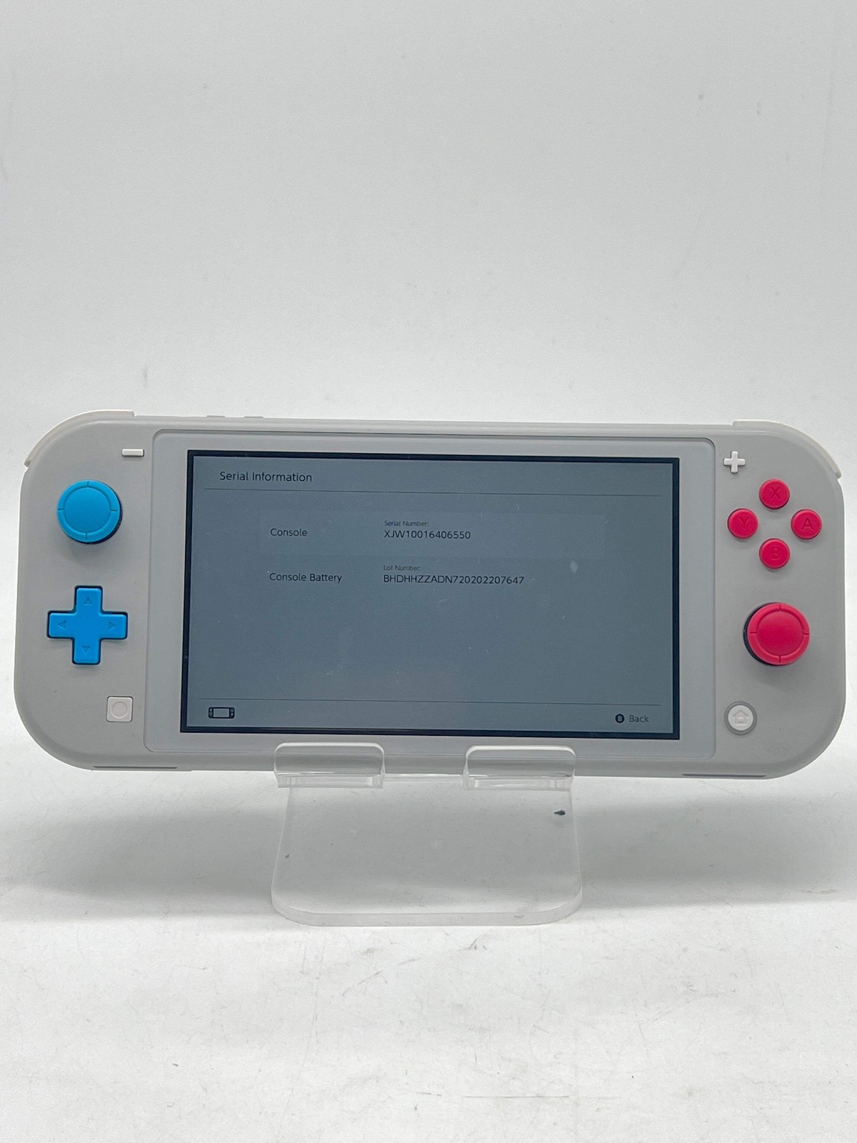 Nintendo Switch lite Zacian Zamazenta HDH-001 Handheld System 32GB+60GB