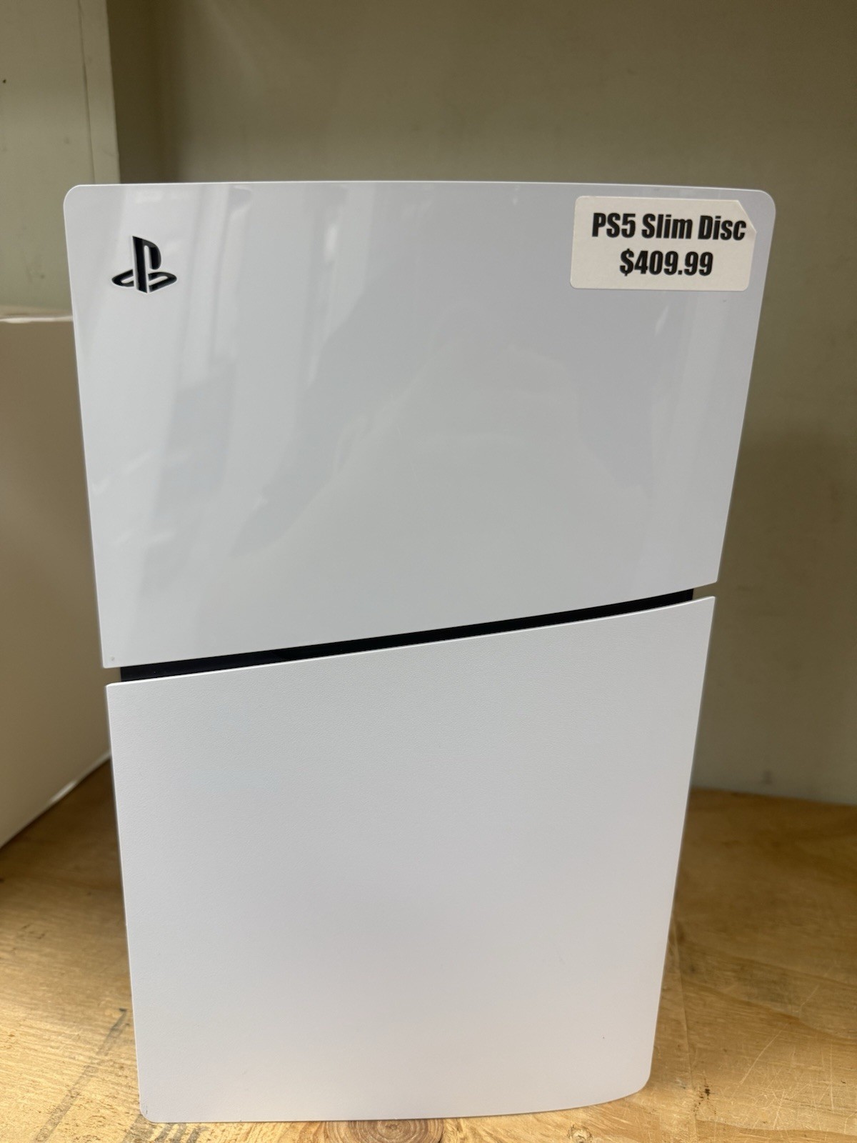 Sony PlayStation 5 Slim Disc Console, 1TB White Blu-Ray Compatible