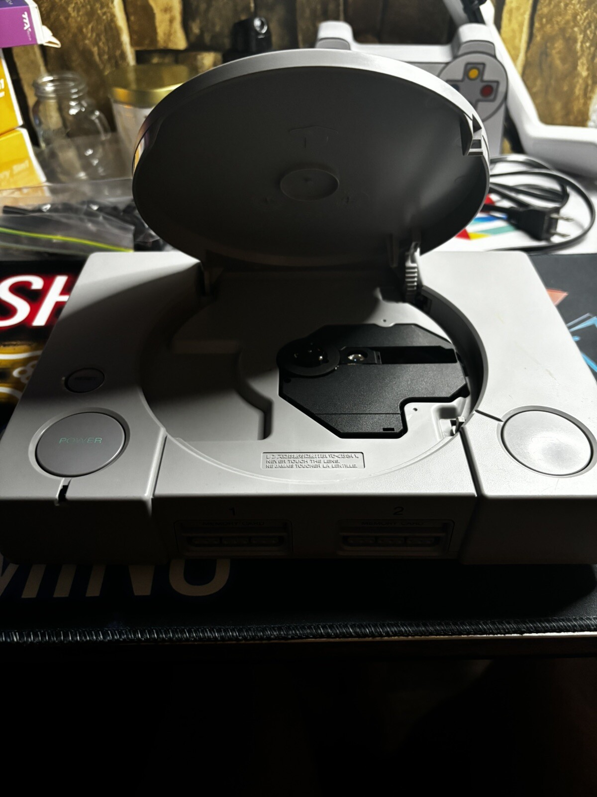 Sony PlayStation 1 PS1 Console Bundle w/ 1 Controller And Power Cord. TESTED