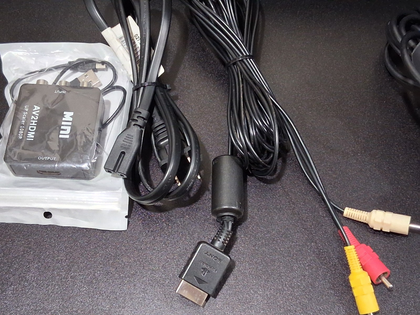 PS2 Model SCPH-50001 HDMI PlayStation 2 Network Dualshock2 Controller 6 Game Lot