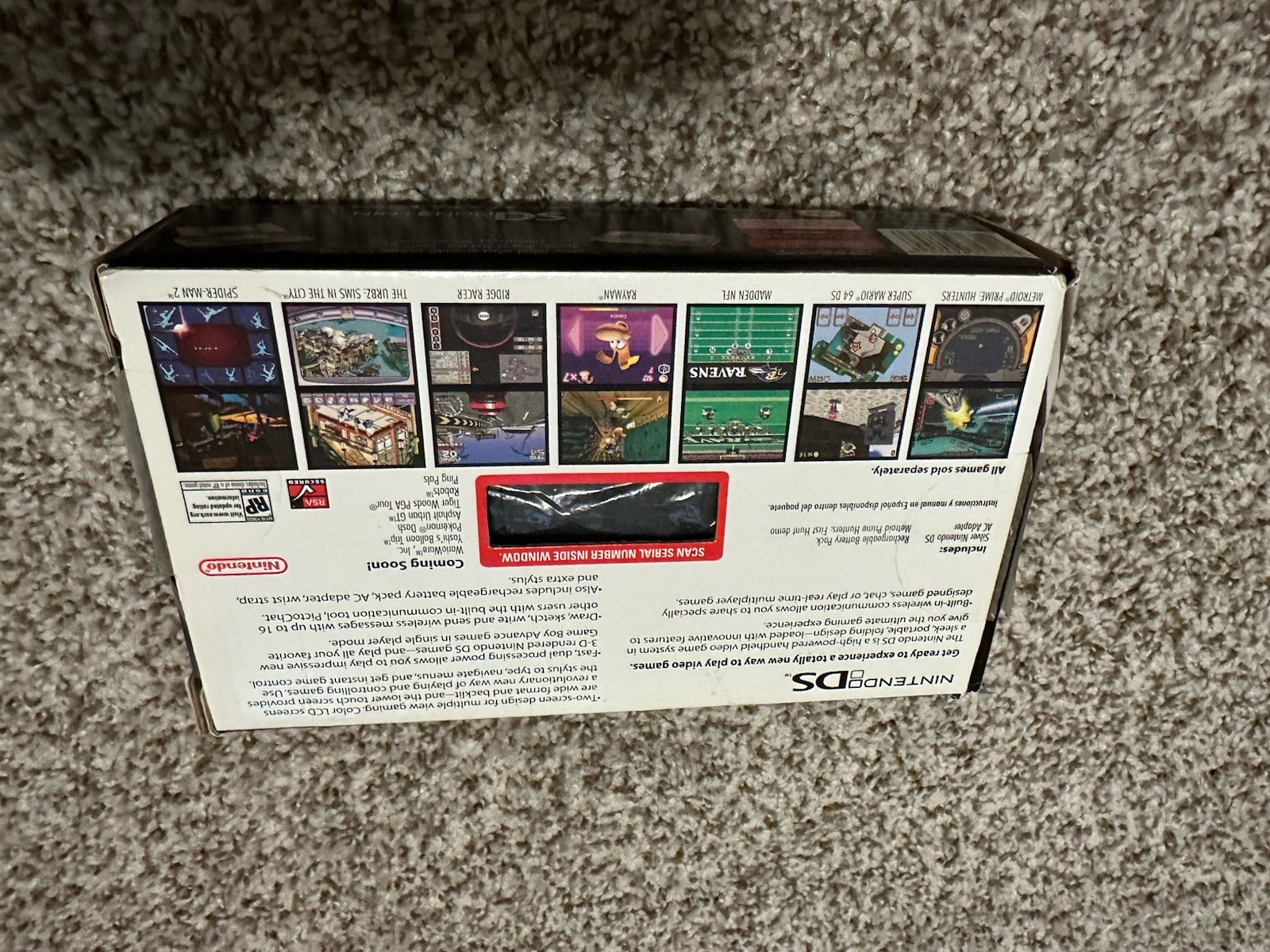 Nintendo DS Original Turquoise Blue CIB