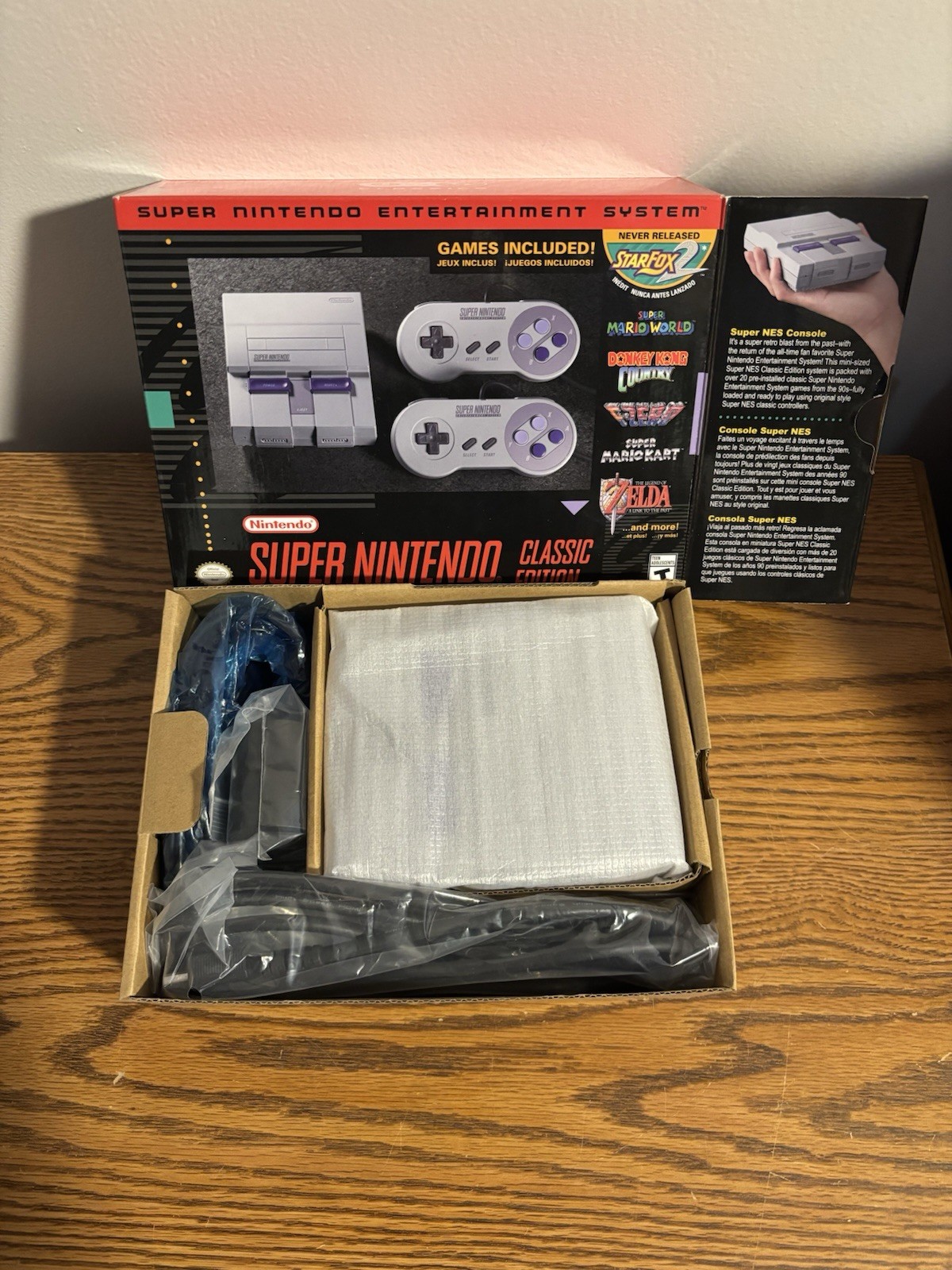 Nintendo SNES Classic Edition Mini Console Complete in Box, Tested