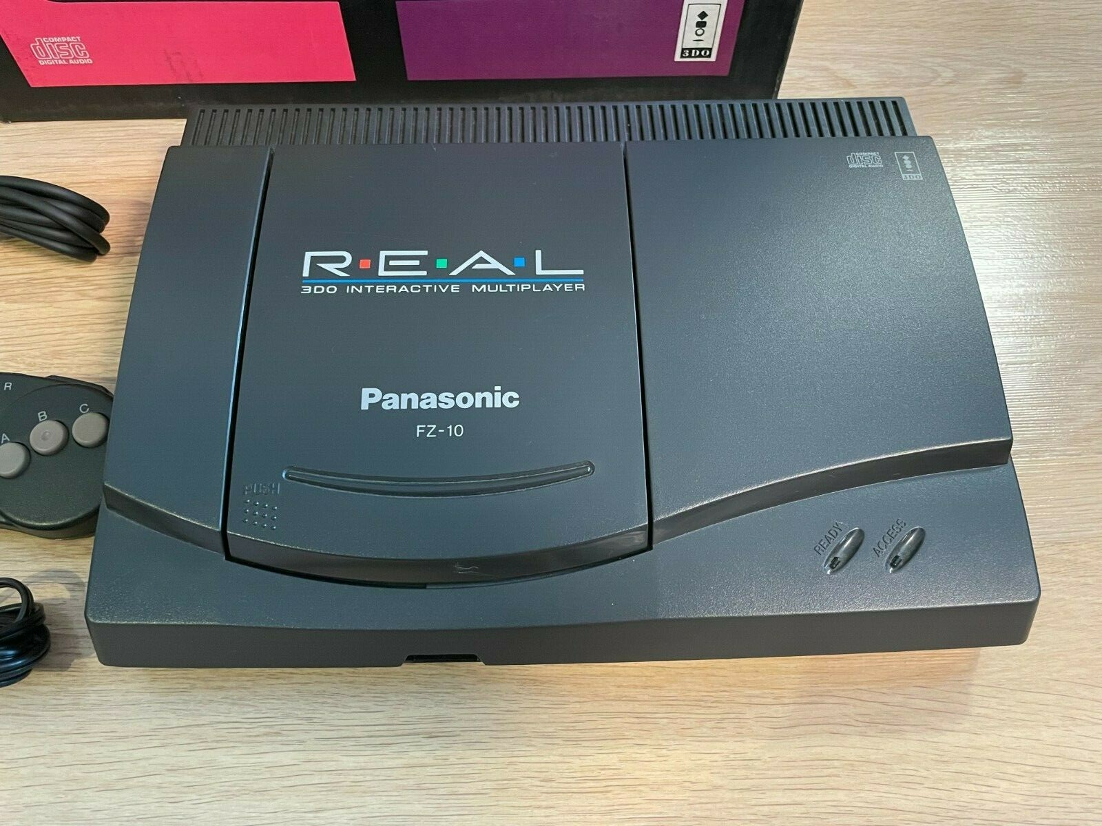Panasonic 3DO REAL FZ-10 Console System Interactive Multiplayer 1994 Retro