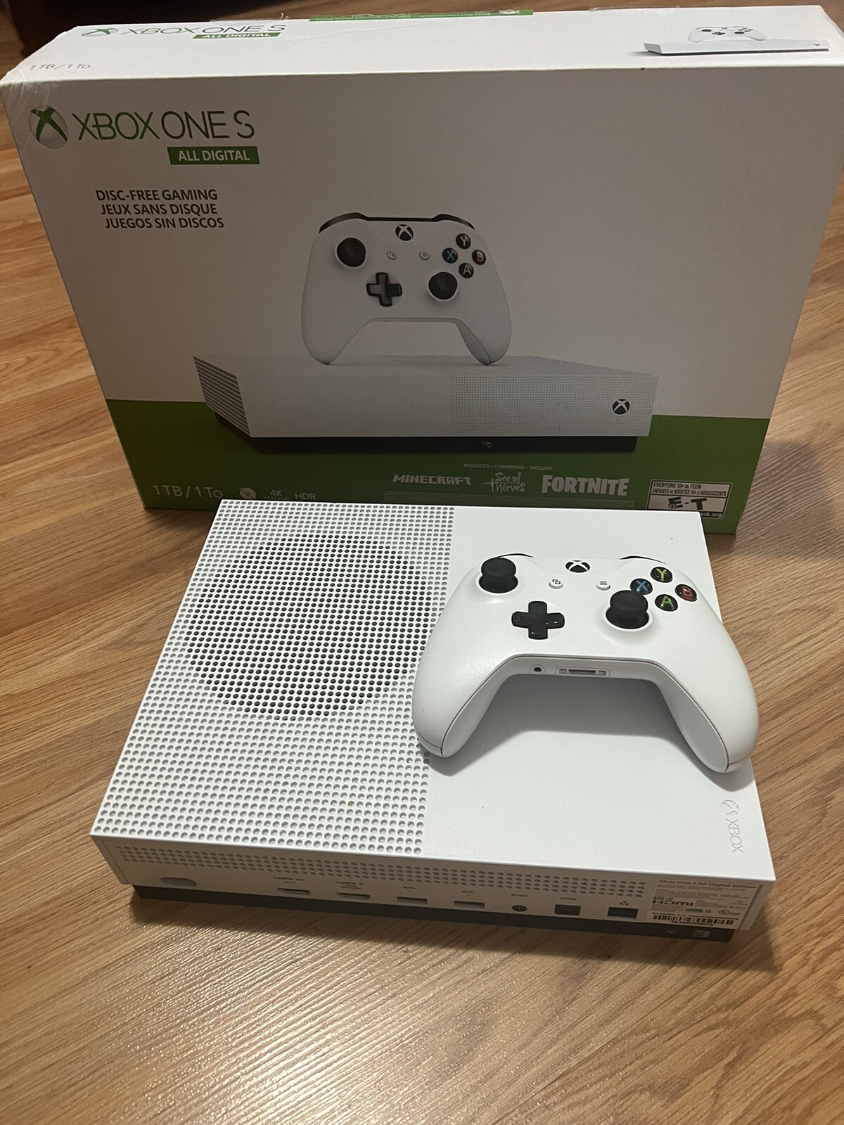 Microsoft Xbox One S All-Digital Edition 1TB Home Console – White