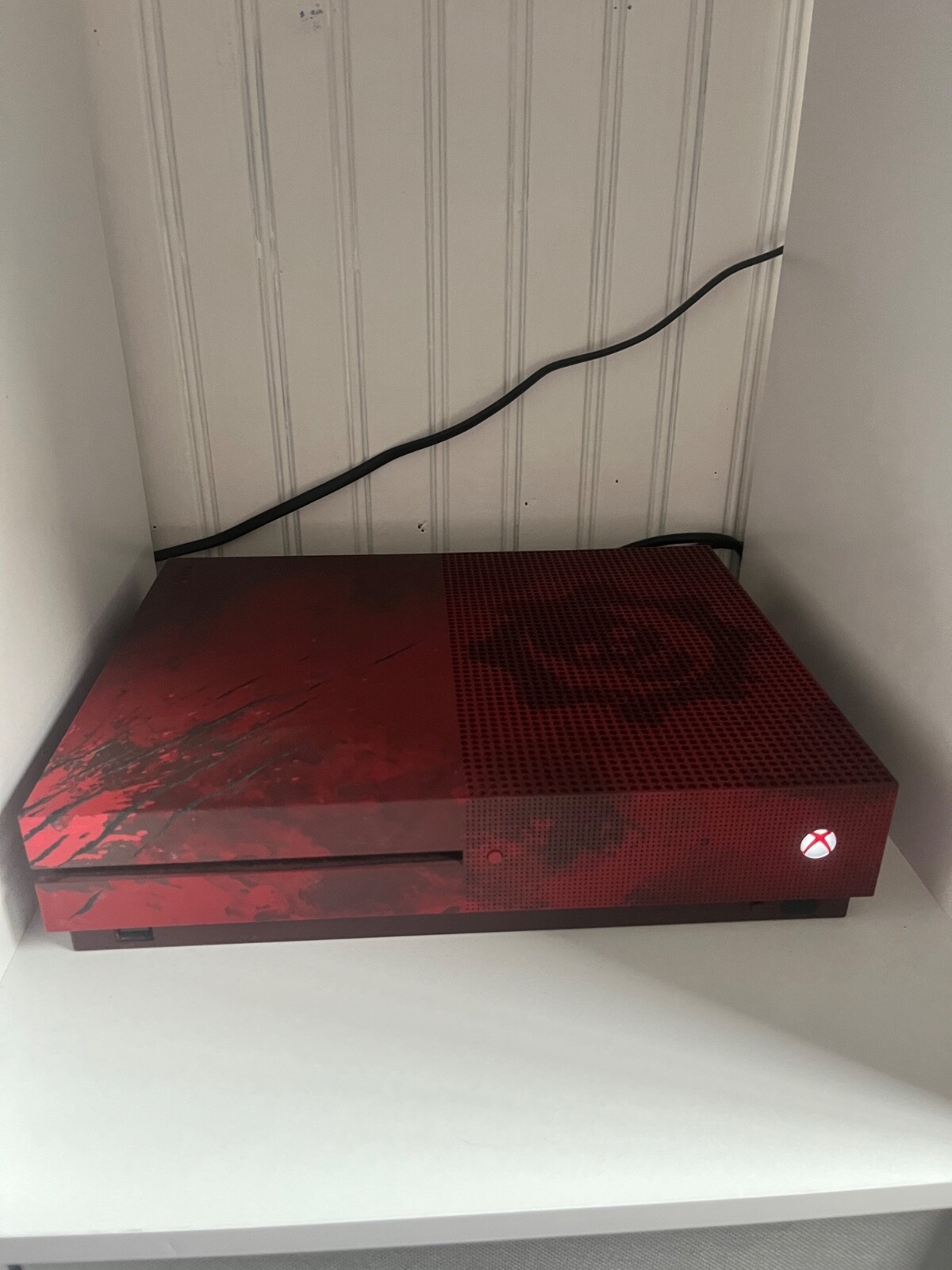 Microsoft Xbox One S Gears of War 4 Limited Edition 2 TB Crimson Red Console