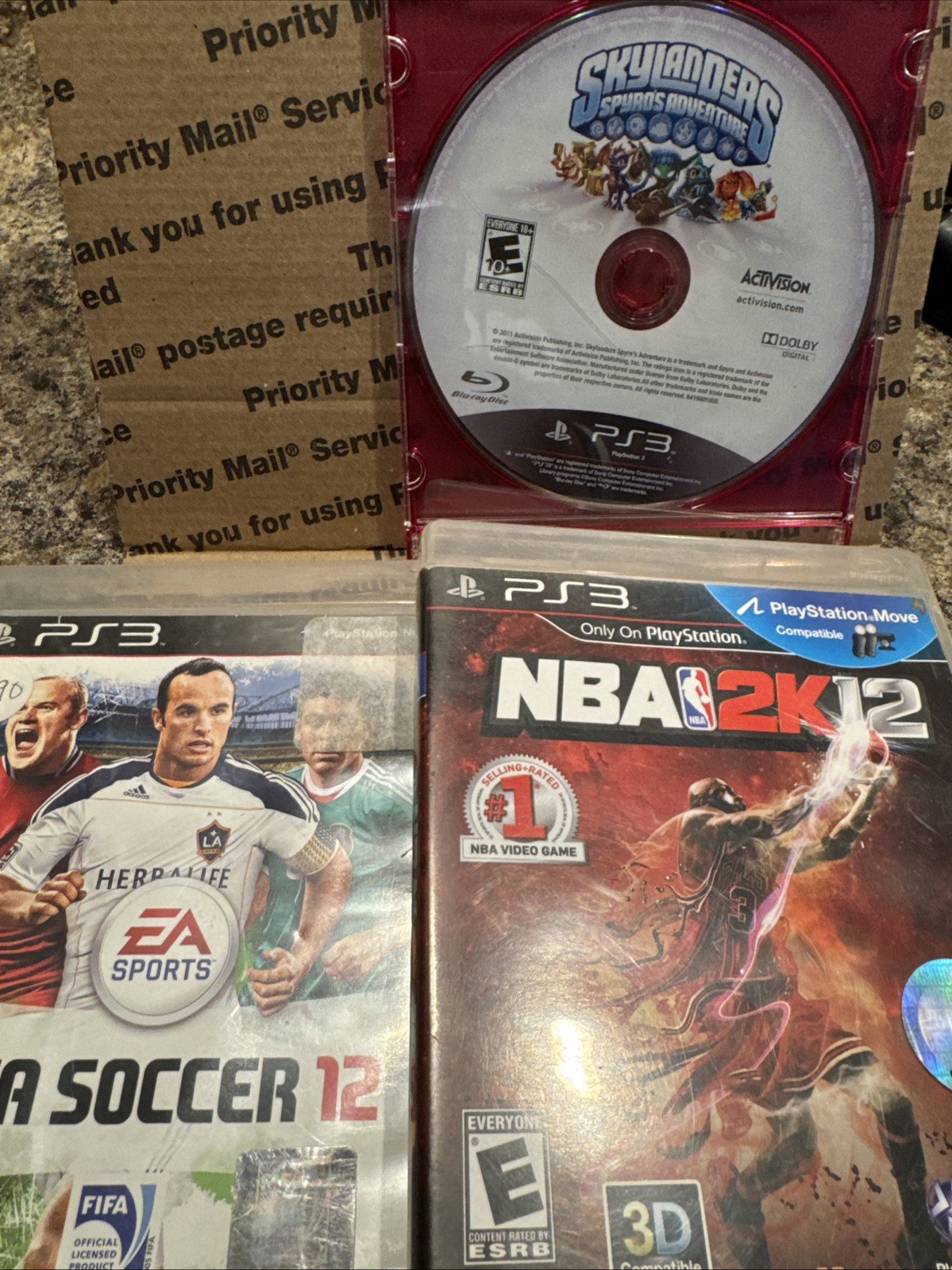 Sony PlayStation 3 Console Backwards Compatible 60 GB PS1,PS2.PS3 3 Game Bundle