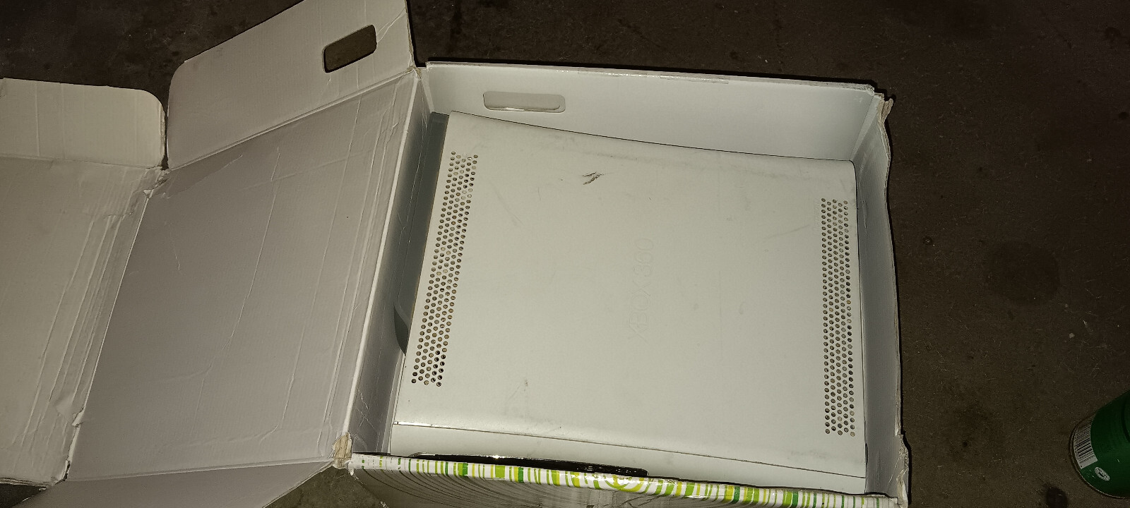Xbox 360 Core Console White Bundle Microsoft- In Box, Disk Drive Issue, Tested