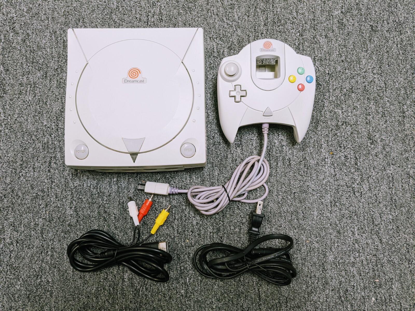 SEGA Dreamcast Launch Edition Home Console – White System, Tested!