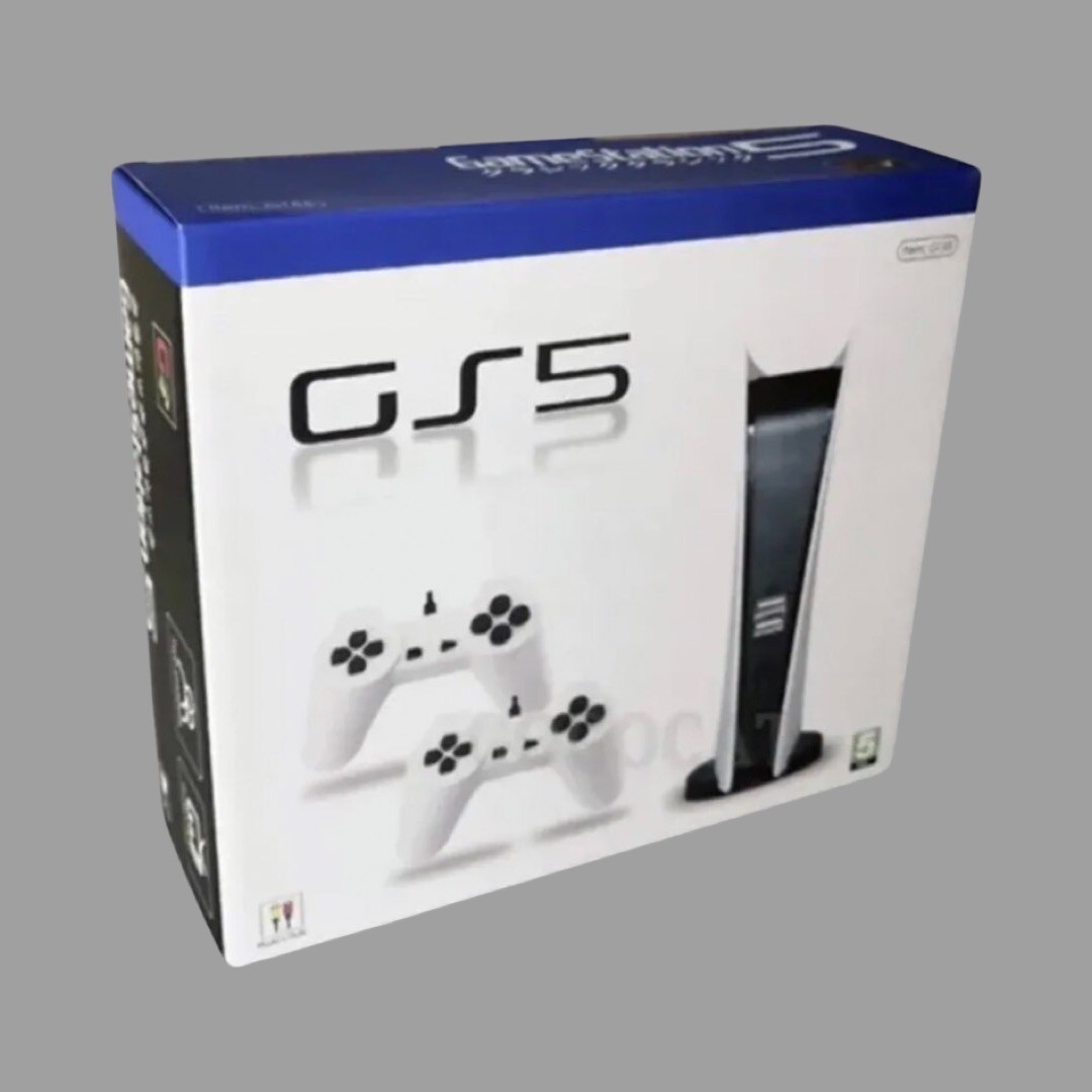 GS5 Gamestation 5 Console – 200 Classic Retro Games (USB Wired)
