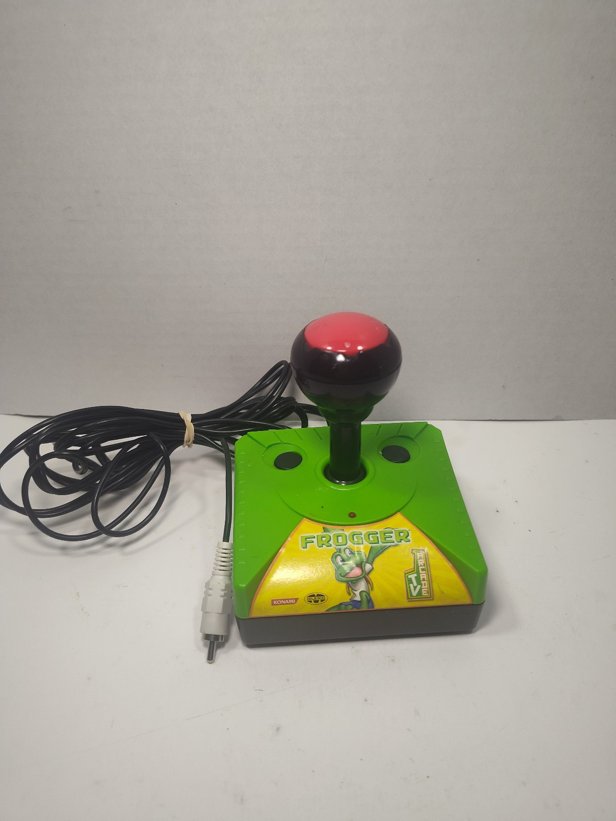Frogger TV Arcade Plug & Play Joystick Konami Jakks Pacific Tested Works JS-140
