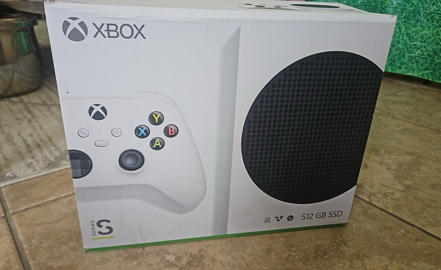 Microsoft Xbox Series S 512 GB SSD Home Console 120 FPS HDMI White Black