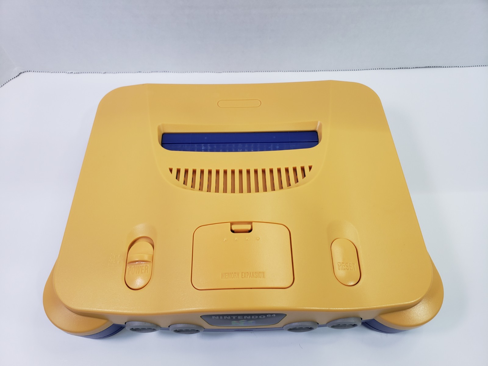 Custom Nintendo 64 Console Yellow And Blue With Expansion Pack Bundle