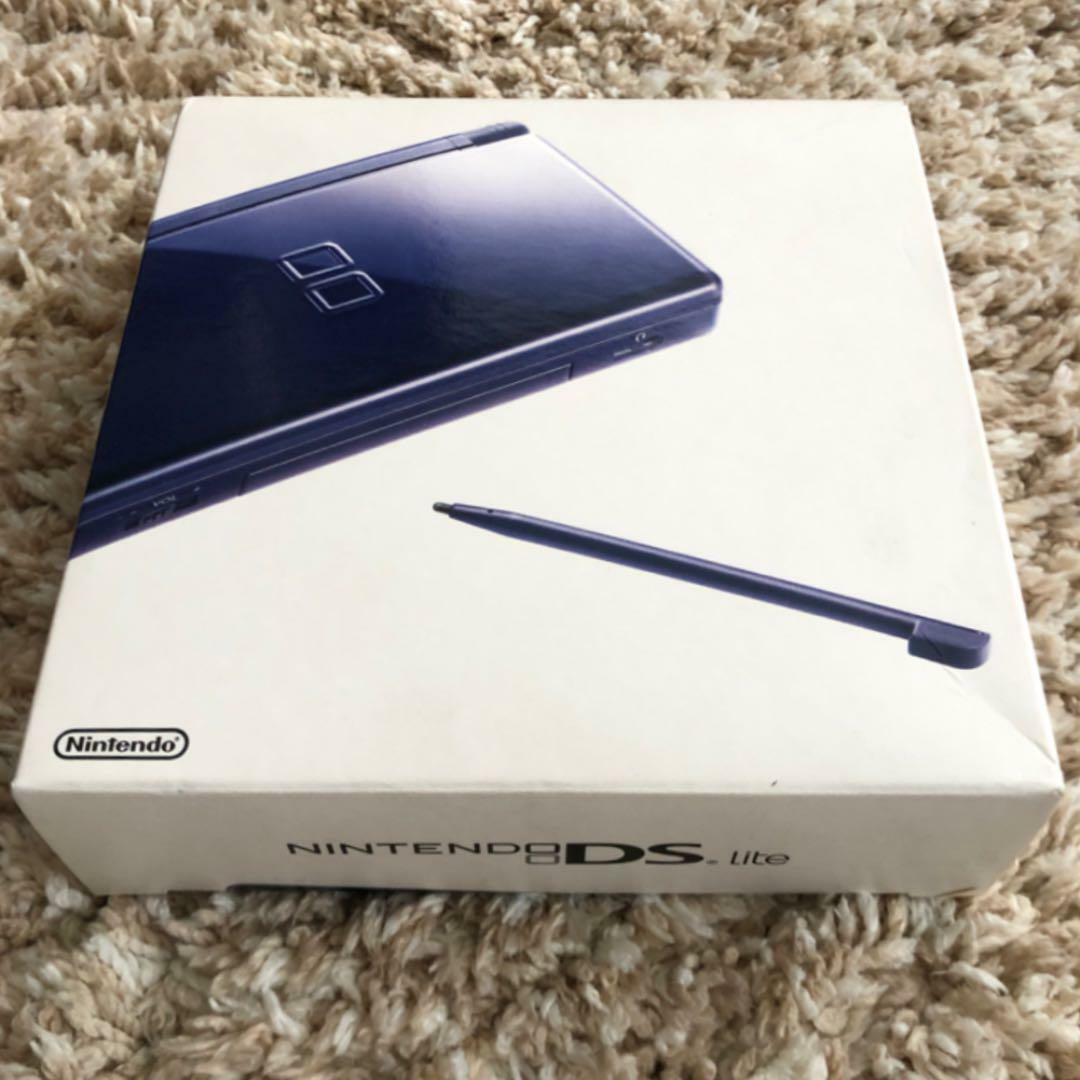 Nintendo DS Lite Launch Edition Jet Black Game Handheld System NDS ND