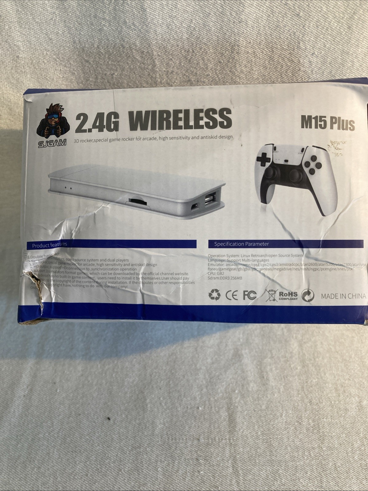 2.4G Wireless M15 Plus Game 2 Wireless Controllers